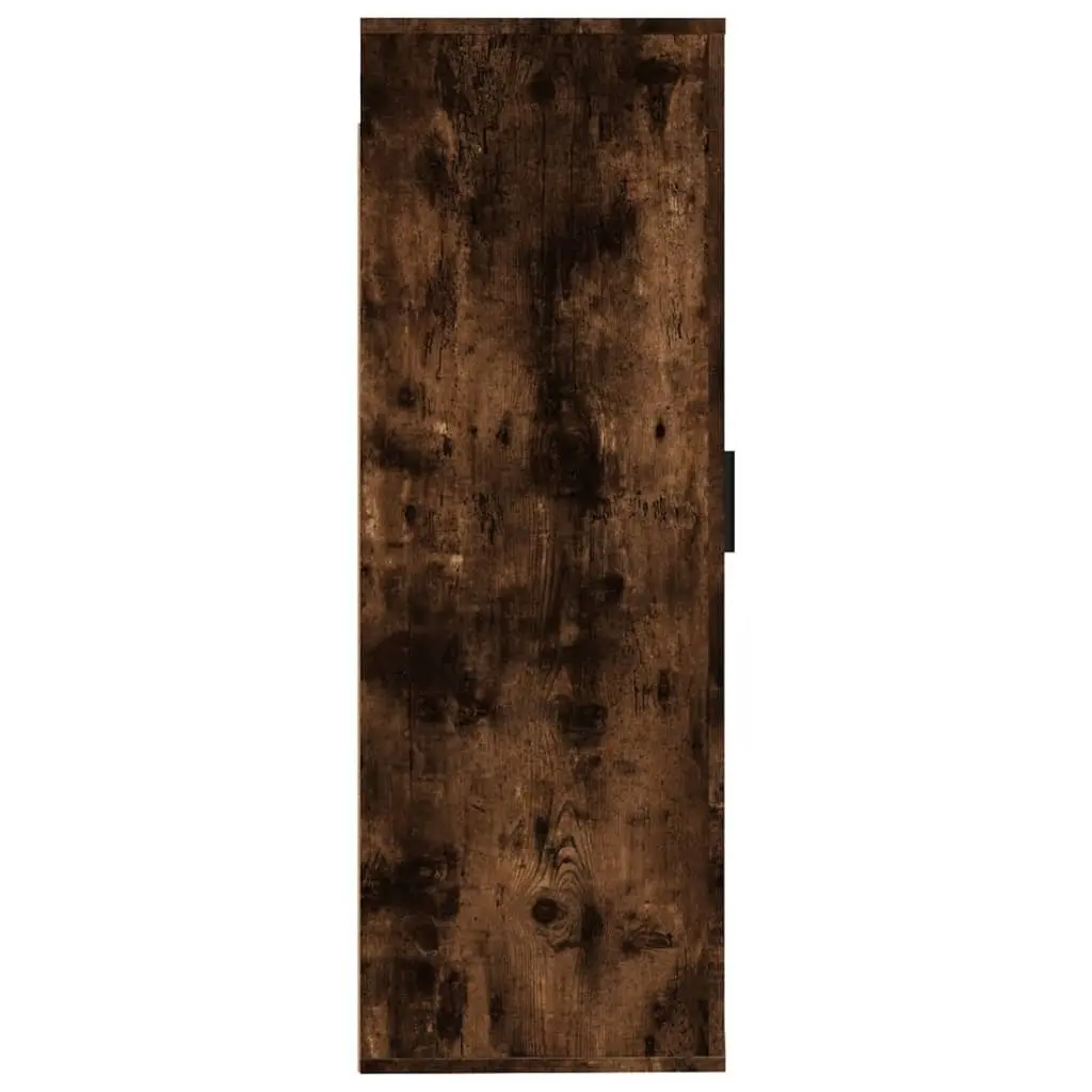 Wall Mounted TV Cabinet Engineered Wood Storage Brown 40x34.5x100cm