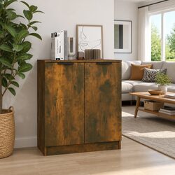Sideboard Brown Engineered Wood Cabinet Storage Furniture 60x30x70 cm Display