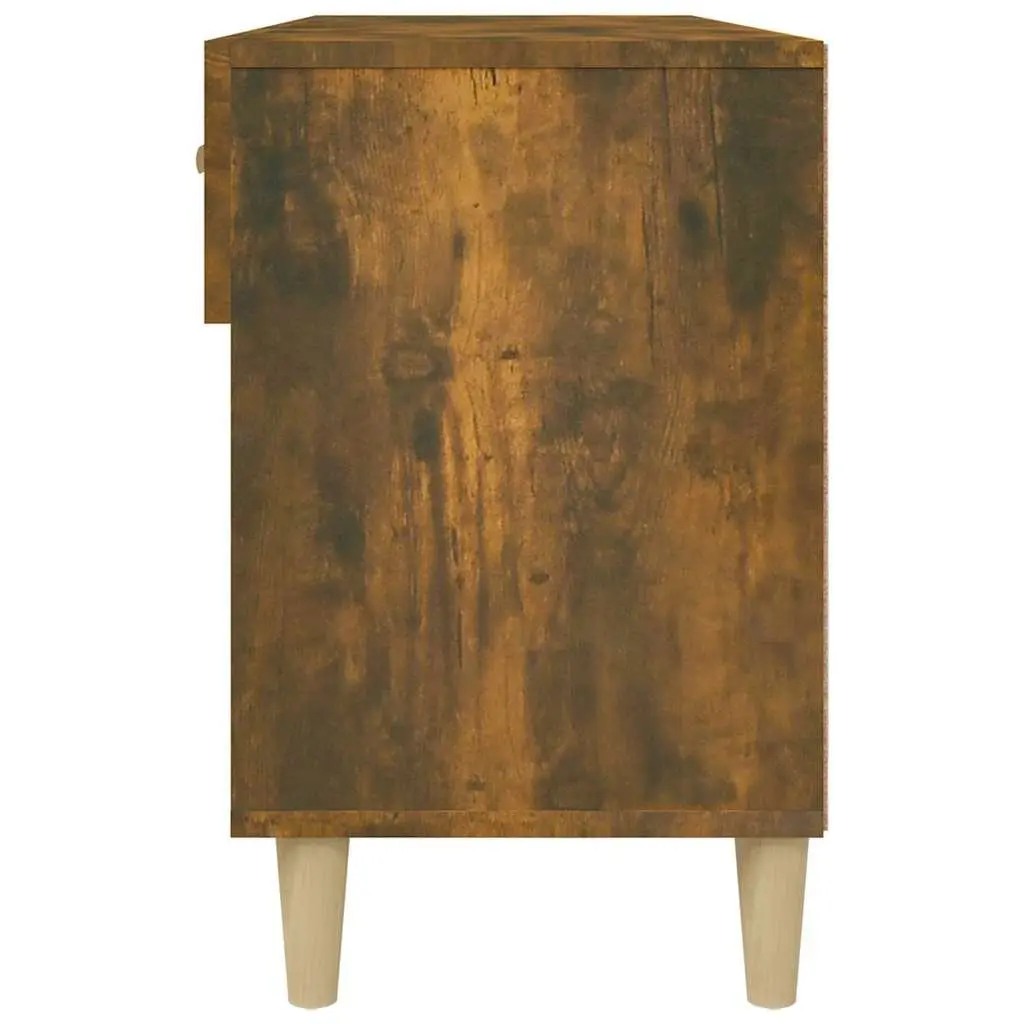 Shoe Cabinet with Drawers and Compartments Brown Engineered Wood Storage Organiser