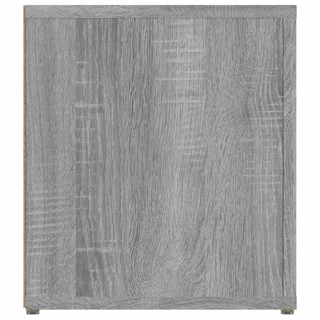 TV Cabinets 2 pcs Grey Sonoma Media Storage Unit with Doors Compartments Engineered Wood