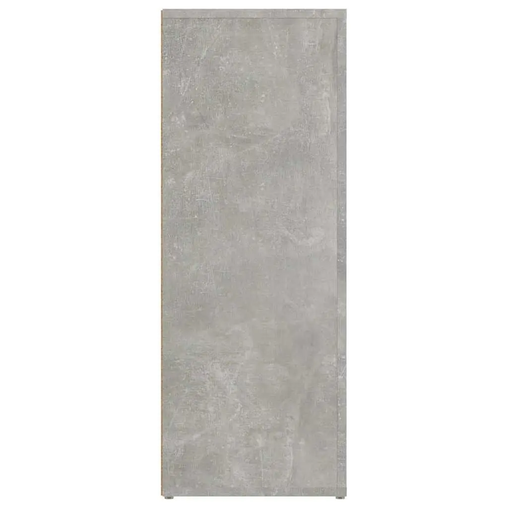 Sideboard Storage Cabinet Engineered Wood 80x30x80 cm Grey