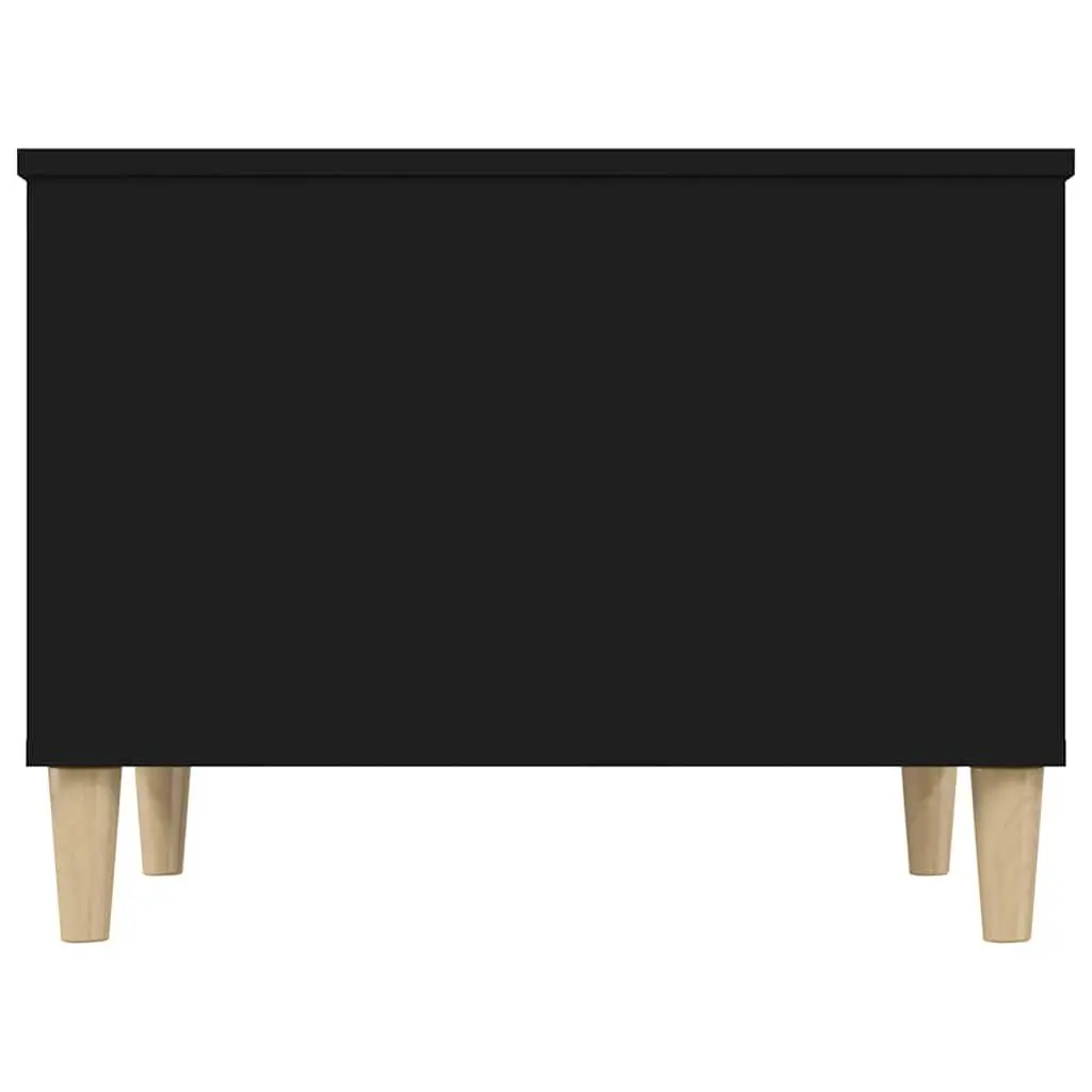 Lift-Top Coffee Table Black 60x44.5x45 cm Hidden Storage Compartment Accent