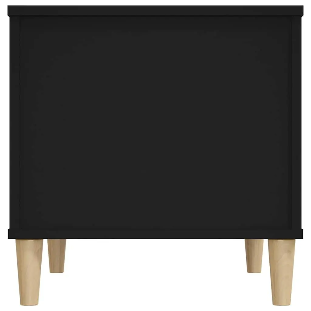 Lift-Top Coffee Table Black 60x44.5x45 cm Hidden Storage Compartment Accent