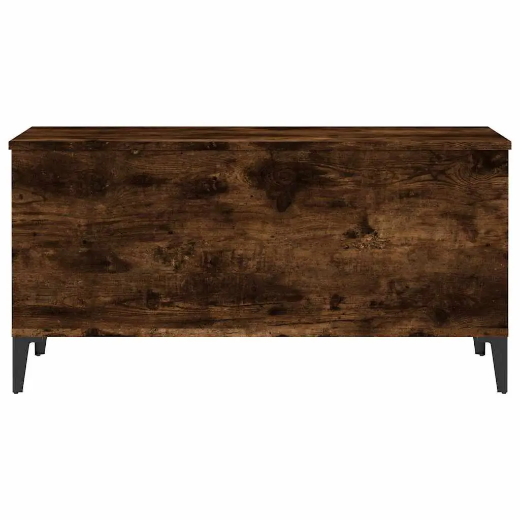 Lift-Top Coffee Table with Storage Adjustable Height Brown Engineered Wood
