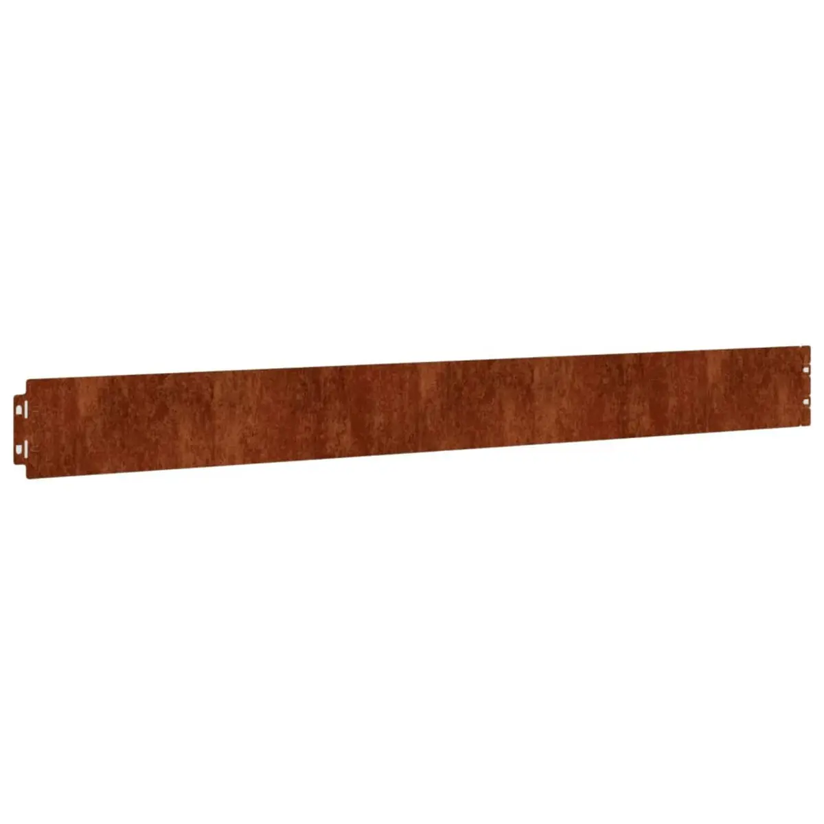 Garden Lawn Edging Flexible Corten Steel Borders 10x103 cm Brown