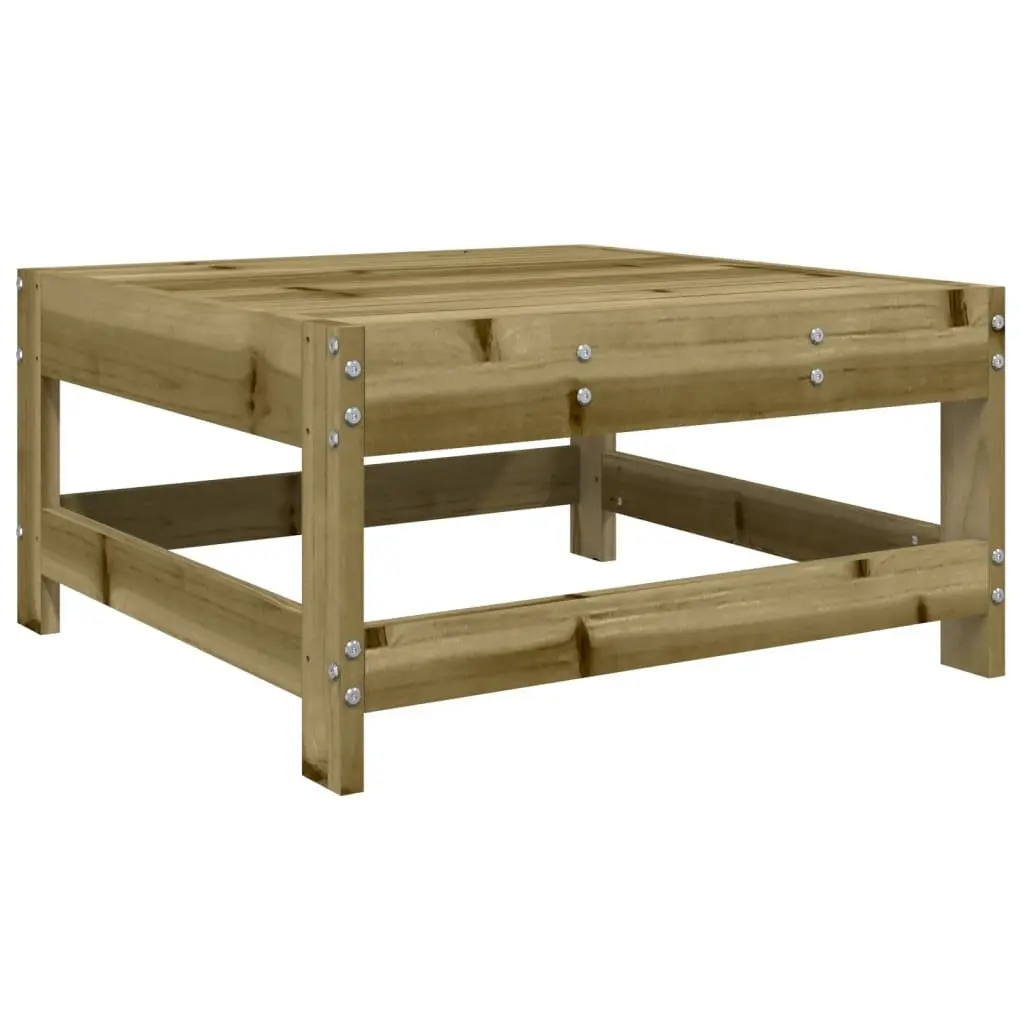 Outdoor Sectional Sofa 3 Piece Garden Lounge Set Impregnated Pine Slatted