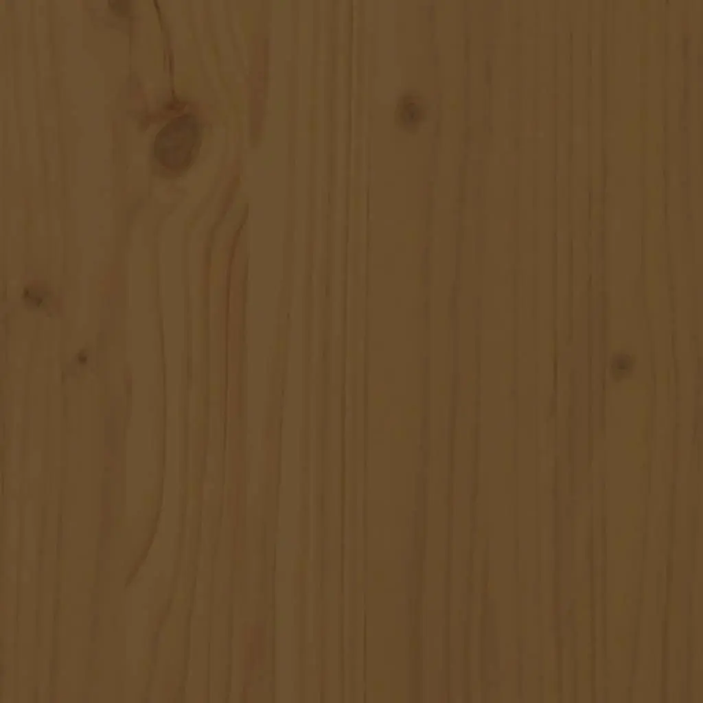3 Piece Garden Lounge Set Solid Pine Wood Frame with Cushions Brown