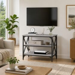 TV Cabinet Grey Sonoma 60x40x50cm Engineered Wood Media Storage End Table