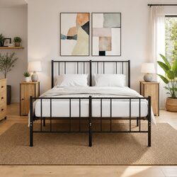 Bedside Cabinets 2 pcs Brown 32x42x80 cm Engineered Wood Nightstands Storage