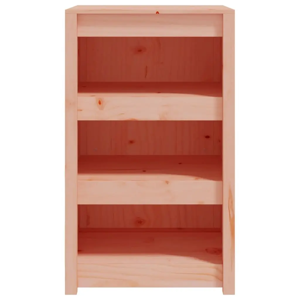 Outdoor Kitchen Cabinet Solid Douglas Wood Brown Storage Cupboard