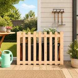 Garden Raised Bed Wooden Planter Box Outdoor Flower Vegetable Growing Container