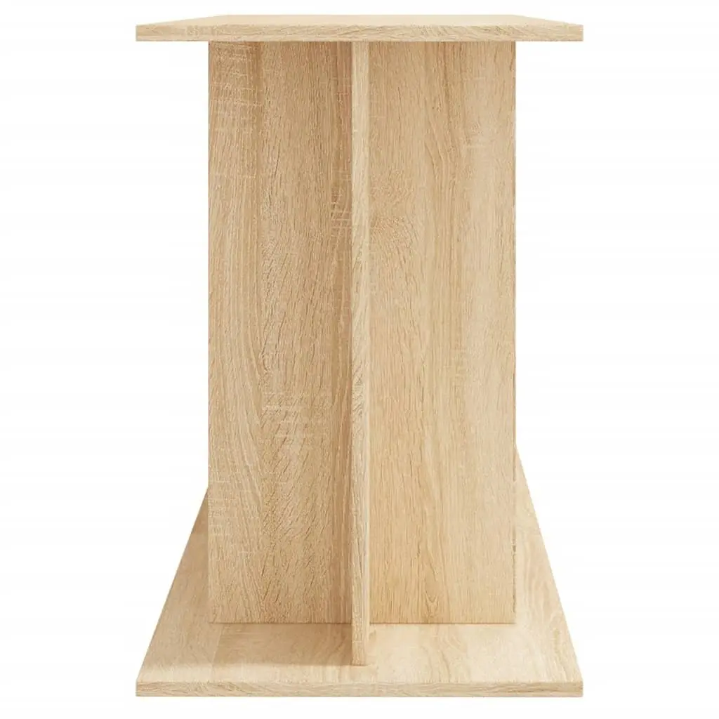 Aquarium Stand Engineered Wood Storage Brown Multi-Tier Display Cabinet