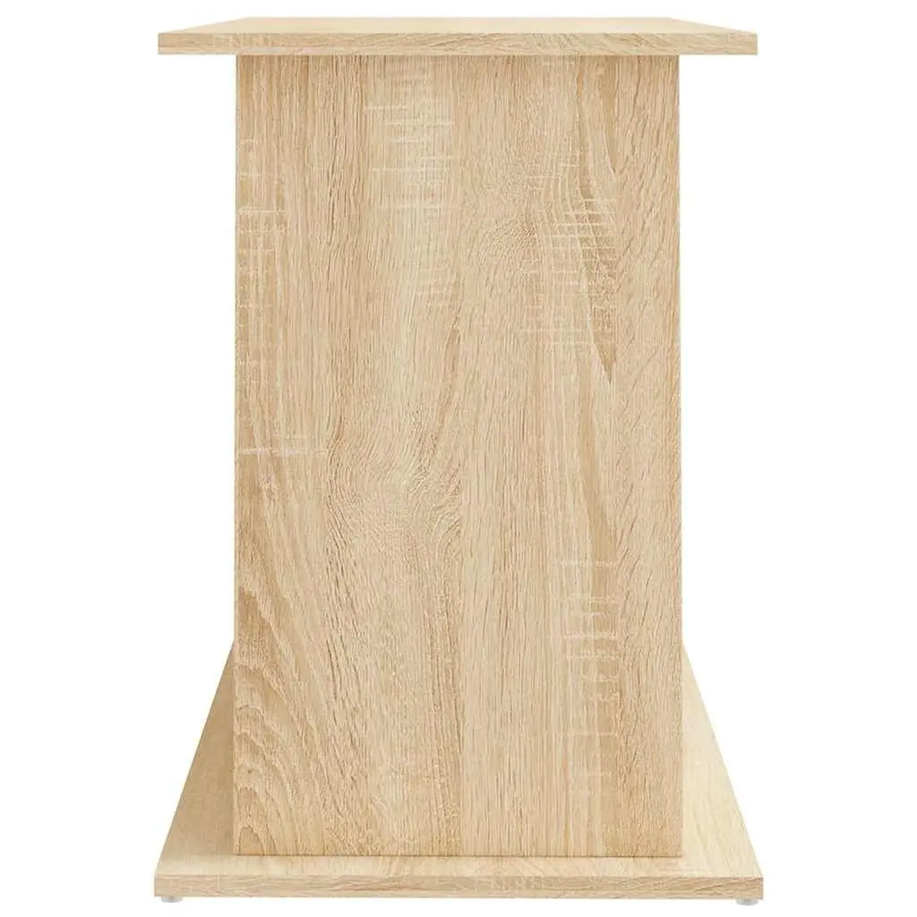 Aquarium Stand Brown Engineered Wood Fish Tank Cabinet Storage Shelves Display