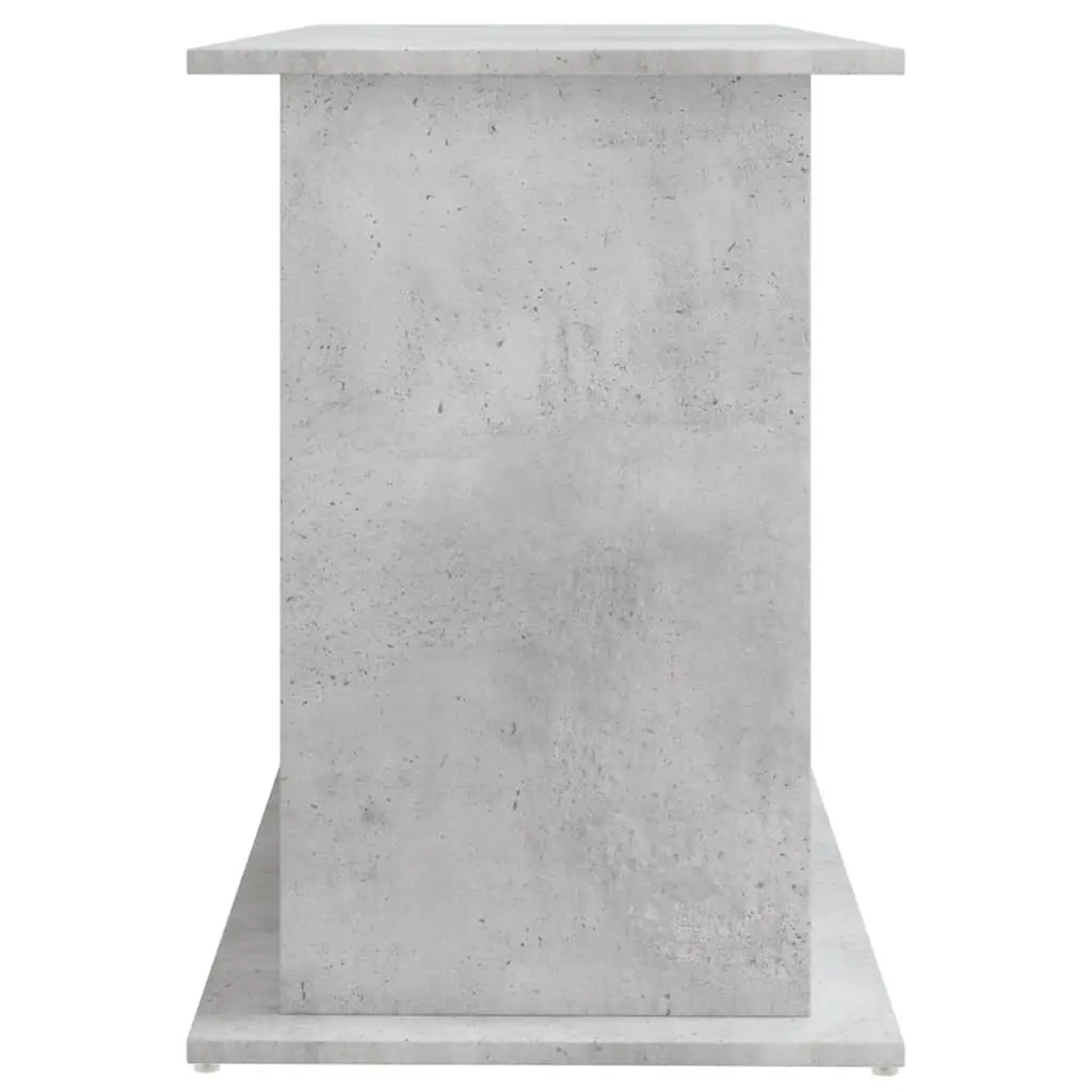 Aquarium Stand Engineered Wood Grey 121x41x58 cm Fish Tank Cabinet Storage