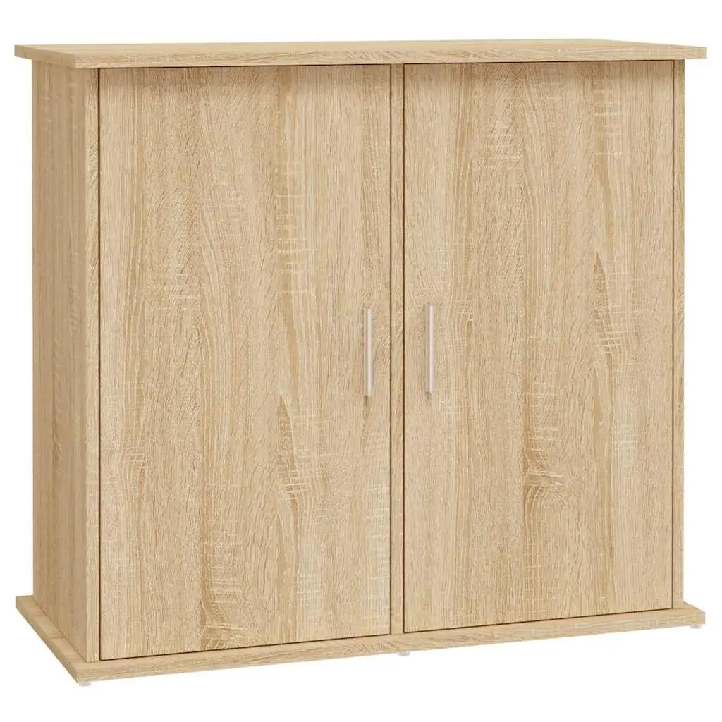Aquarium Stand Engineered Wood Brown 81x36x73cm