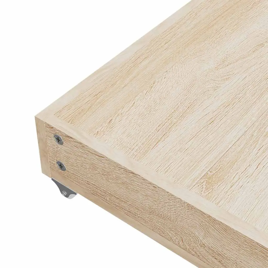 Under Bed Storage Drawers Grey Fabric Upholstered 2 Piece