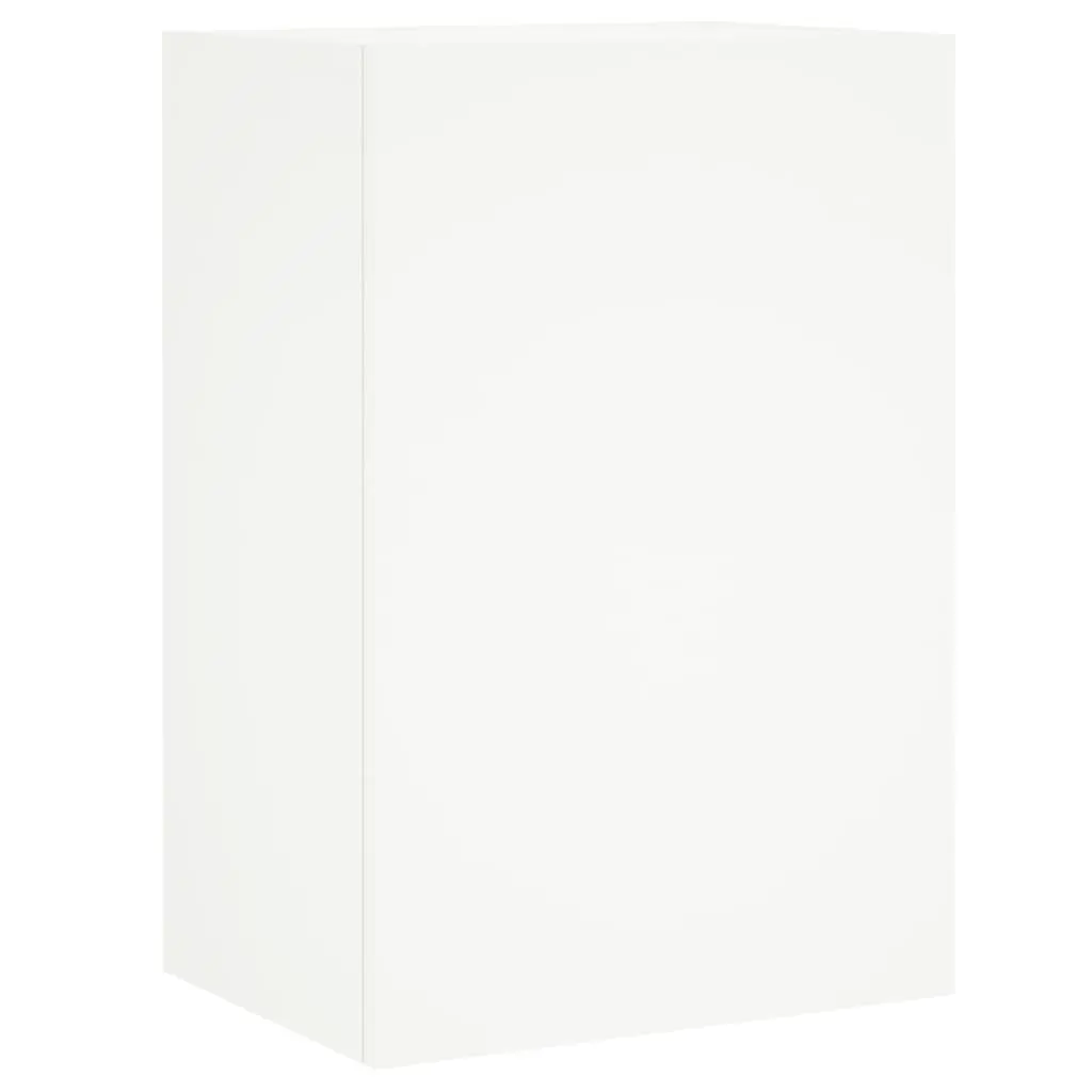 TV Wall Cabinets Floating Storage Units 40.5x30x60cm White 2 Piece