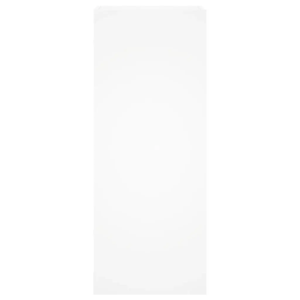 TV Wall Cabinet White Floating Wall-Mounted Media Unit Storage Organizer