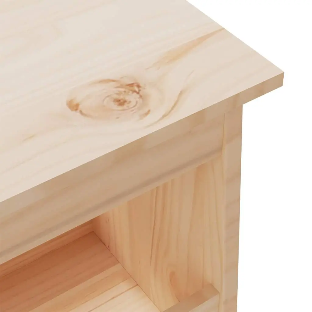 Hall Bench Solid Wood Pine Storage 160cm Brown