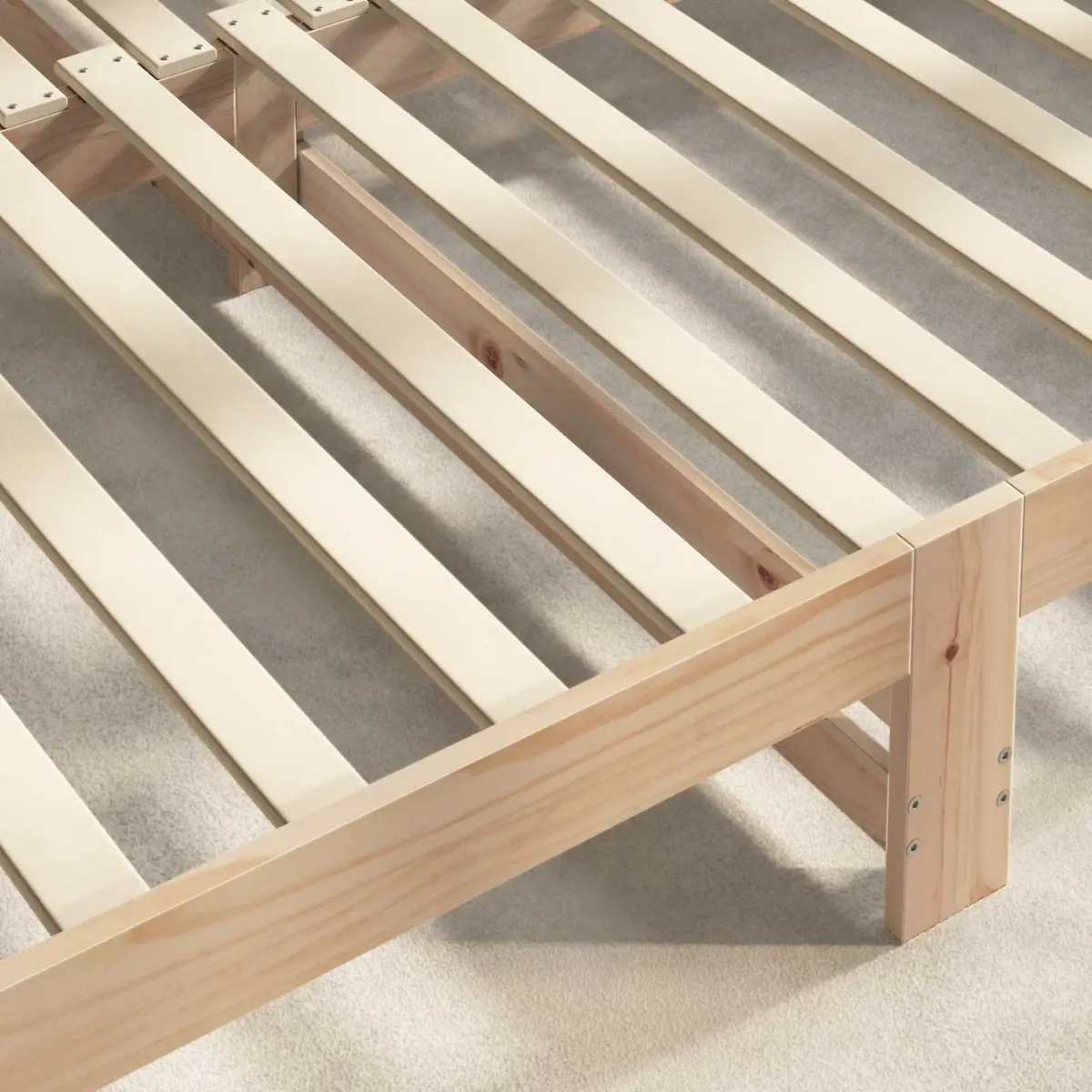 Wooden Bed Slat Solid Pine Replacement Slat Mattress Support Bedroom Furniture