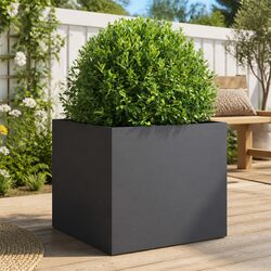 Steel Planter Anthracite Colour Garden Raised Bed Flower Box Decoration Outdoor