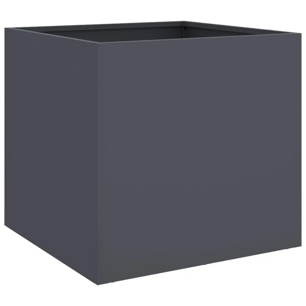 Steel Planter Cold-Rolled Steel Anthracite Colour Garden Raised Bed Flower Box