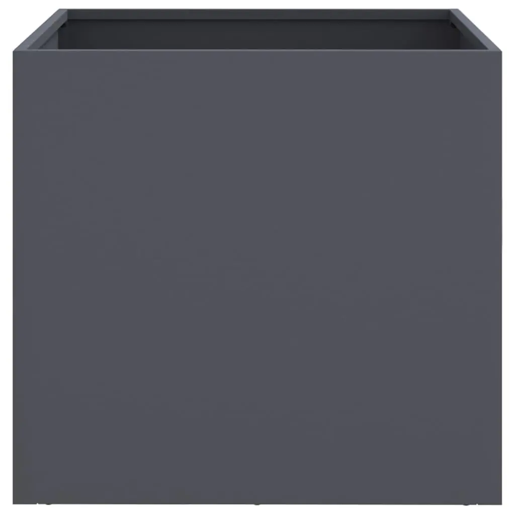 Steel Planter Cold-Rolled Steel Anthracite Colour Garden Raised Bed Flower Box