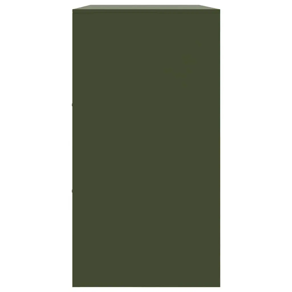 Sideboard Storage Cabinet Olive Green Buffet Server Organiser Furniture