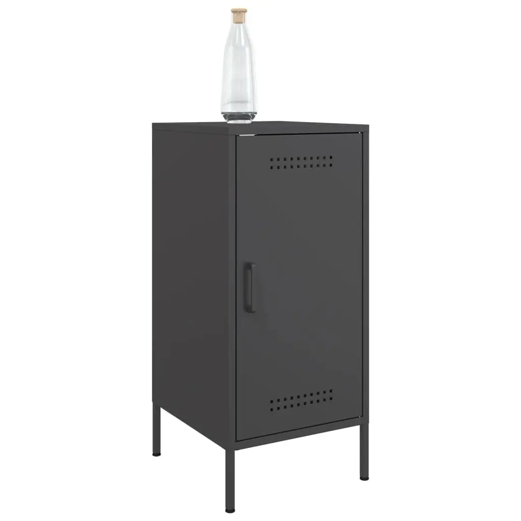 Black Industrial Sideboards Storage Cabinet 2 Piece Buffet Living Room Bedroom