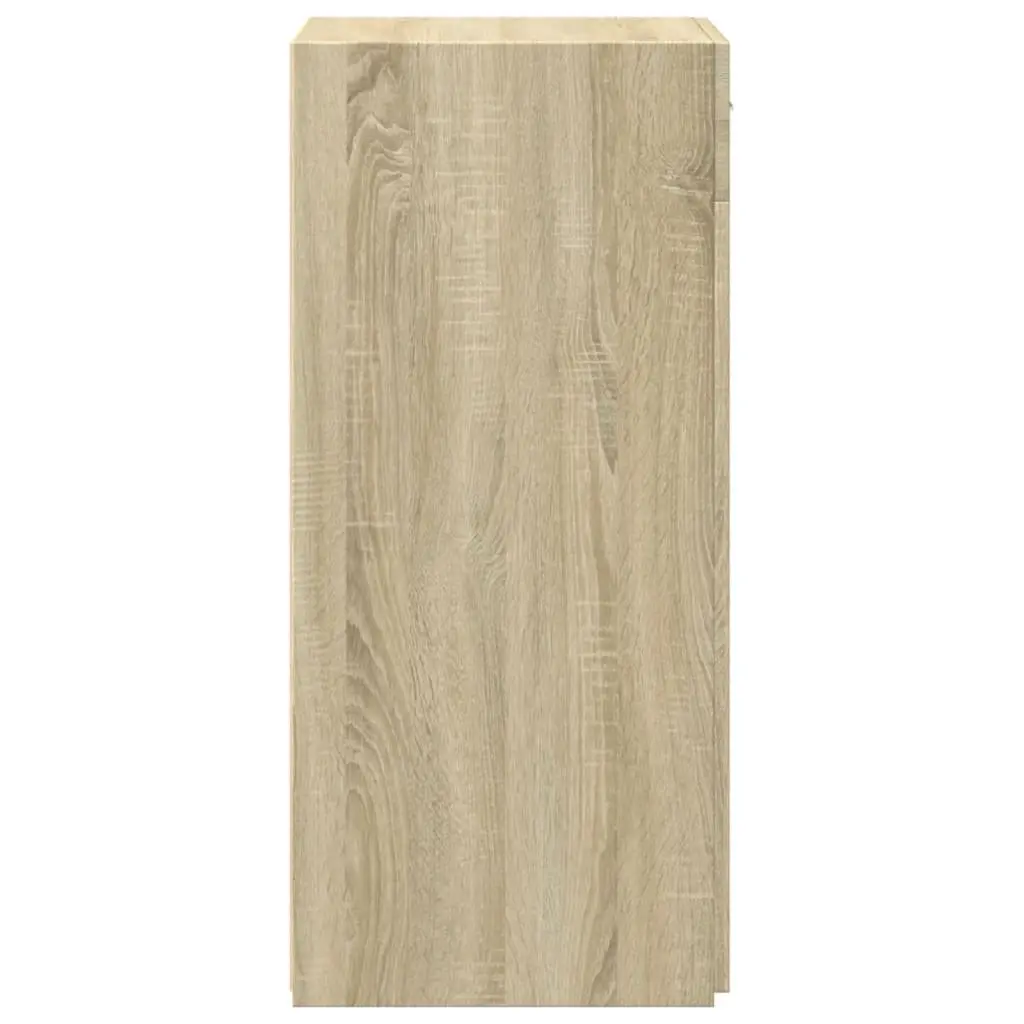 Sideboard Storage Cabinet Engineered Wood Brown 50x42.5x93 cm