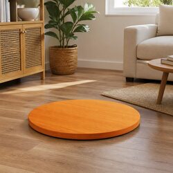 Round Wooden Table Top Brown Ø60cm Coffee Dining Furniture Replacement