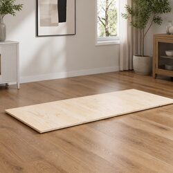 Rectangular Wooden Table Tops 4 pcs 90x45 cm Solid Pine Wood Rustic Brown