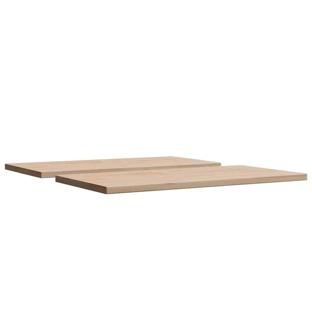 Solid Wood Table Top Replacement 80x40cm Brown Pine Dining Furniture