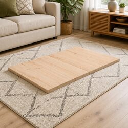 Rectangular Wooden Table Top 90x45cm Solid Pine Wood Dining Replacement Surface