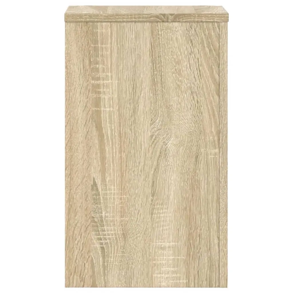 Plant Stands Engineered Wood 30x30x50 cm Brown Sonoma Oak 2 pcs