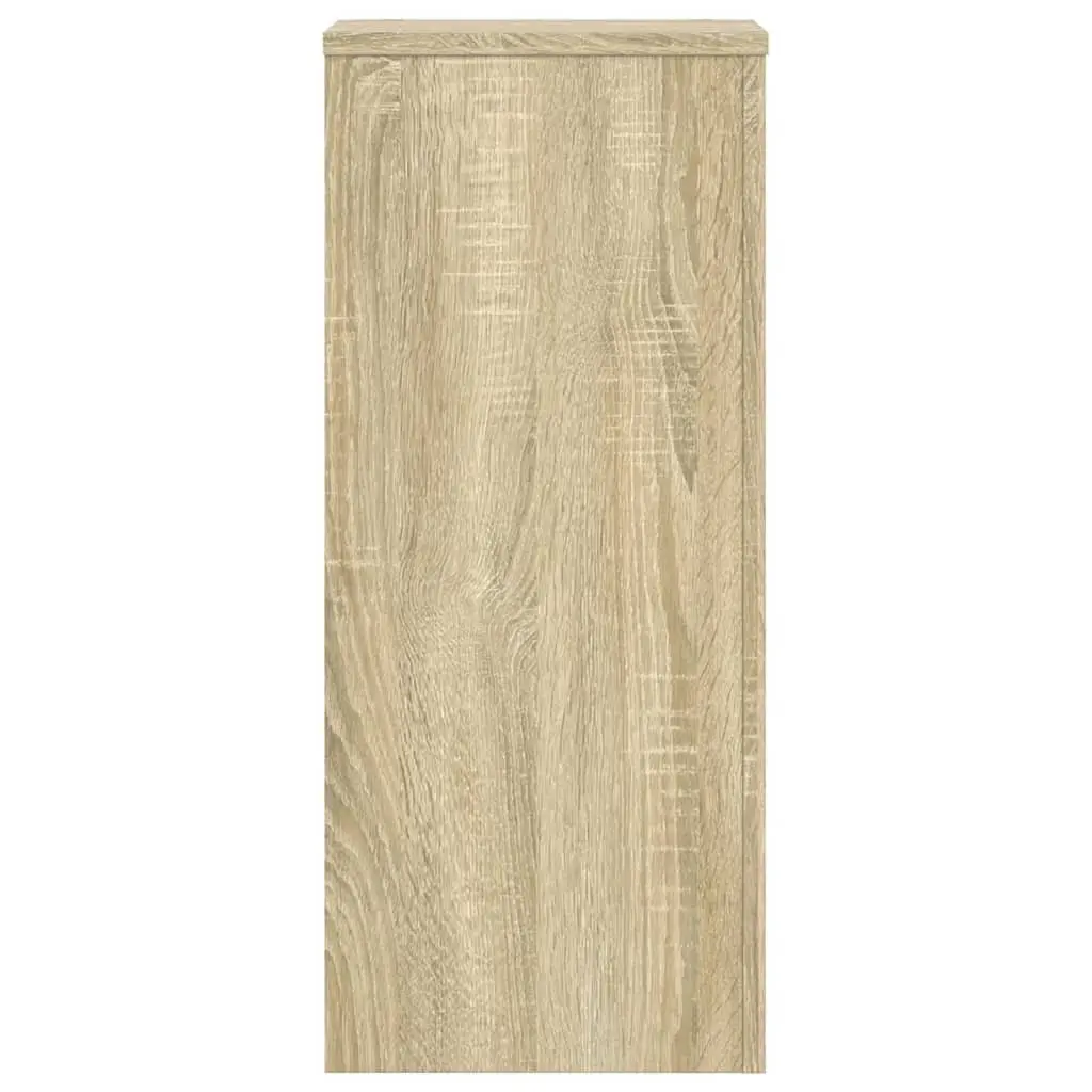 Plant Stands Engineered Wood 30x30x70 cm Brown 2 Piece