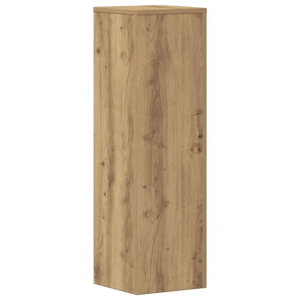 Plant Stands 2 pcs Engineered Wood 25x25x80 cm Brown Flower Display Stand