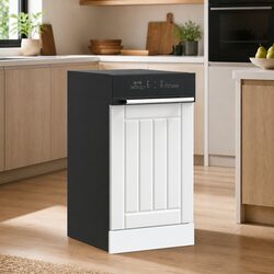 Dishwasher Panel White Engineered Wood Kitchen Cabinet Front Cover Protective