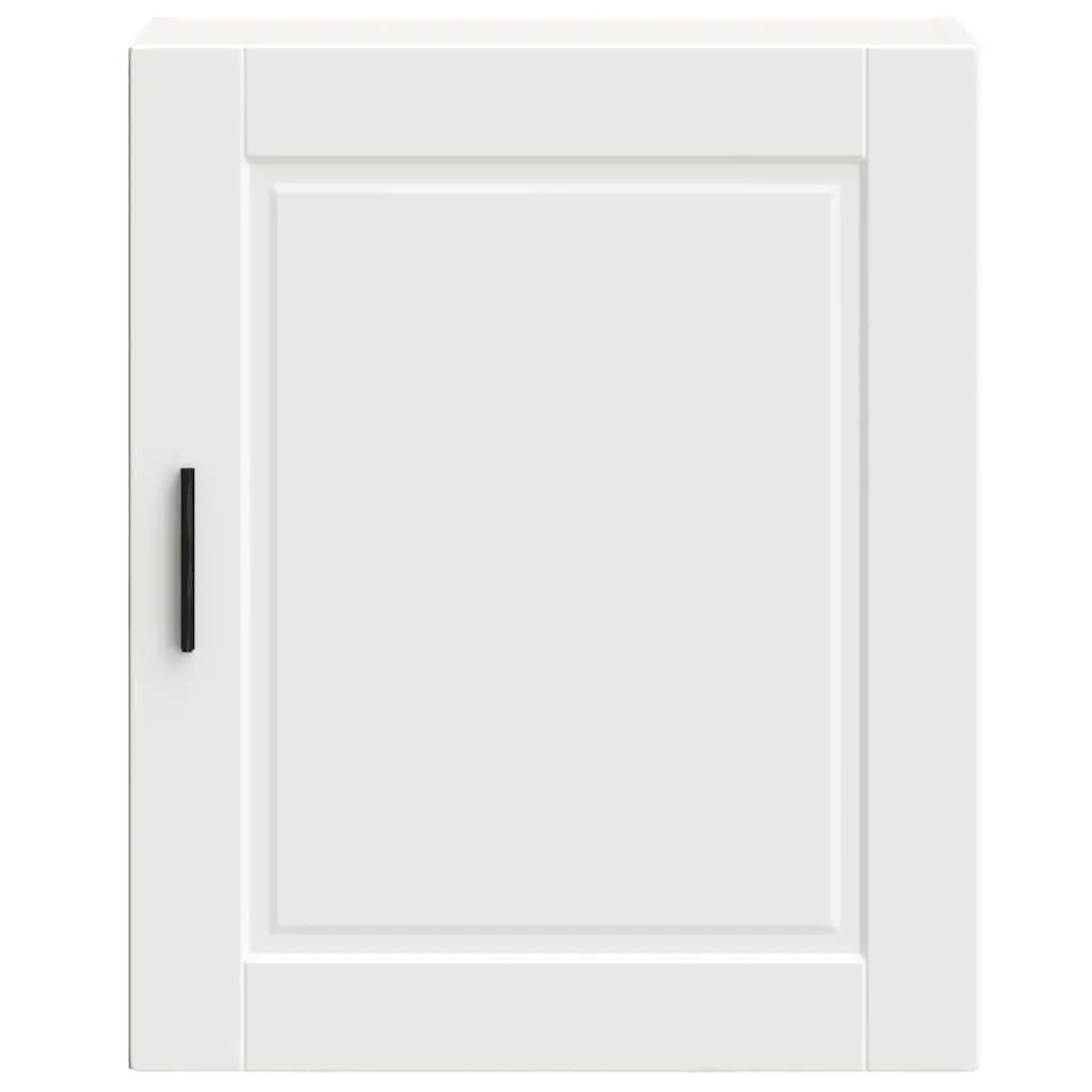 Kitchen Wall Cabinet White Engineered Wood Storage Cupboard Door Mounted