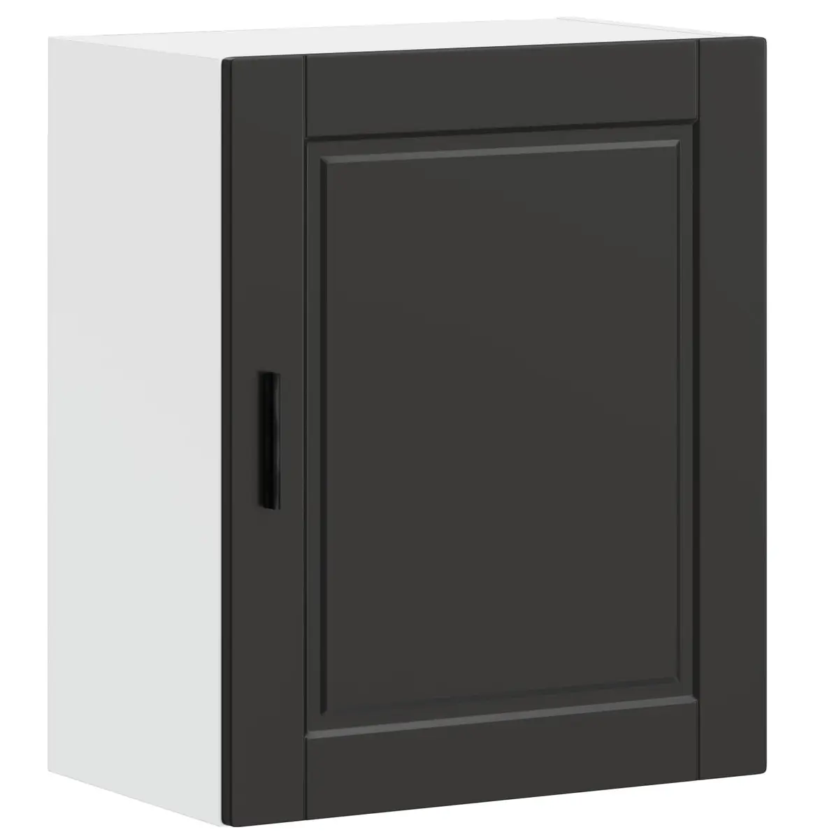 Kitchen Wall Cabinet Storage Cupboard with Door Mounted Engineered Wood White