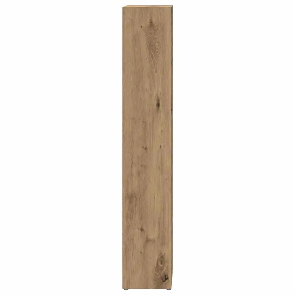 CD Storage Cabinet 5 Compartment Engineered Wood Brown