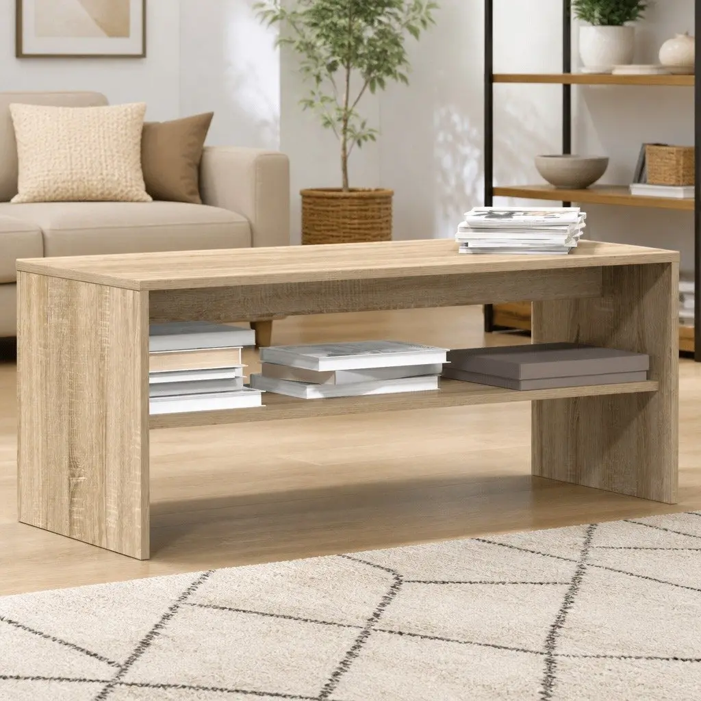 TV Cabinet Engineered Wood Brown 100x40x40cm