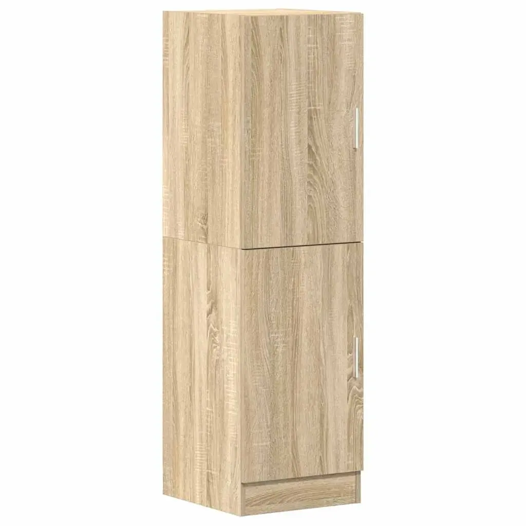Kitchen Cabinet Engineered Wood Storage Unit Brown 38x41.5x131.5 cm