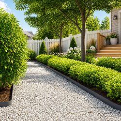 Garden Lawn Edging 50 Pieces Steel Borders Flexiable Bendable Landscape Boundary