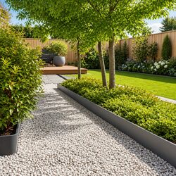 Garden Border Edging 30 pcs Lawn Edging Steel Landscape Yard Boundary Edge Trim