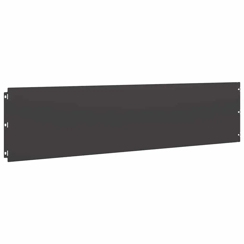 Garden Lawn Edging Borders Steel Edger 25 x 103 cm White 10 Piece