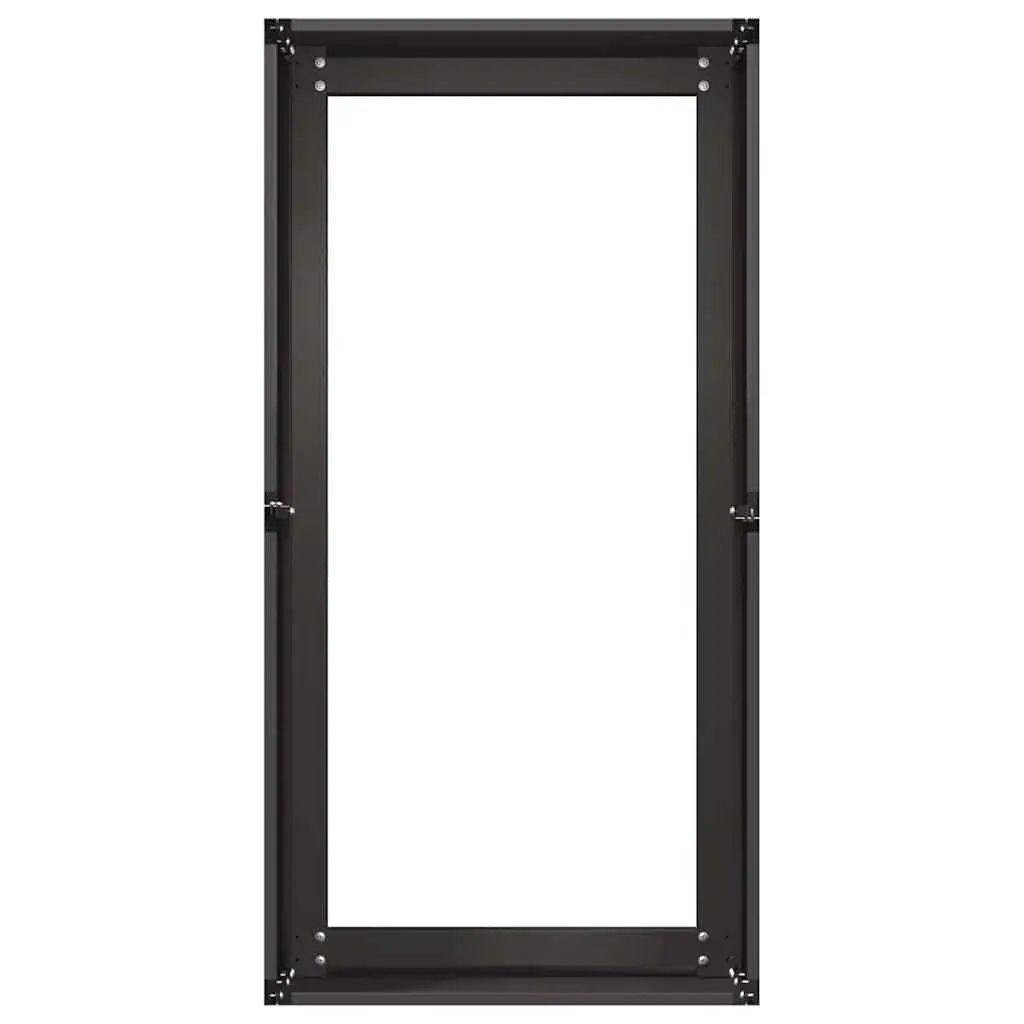Planter Cold-rolled Steel Raised Bed 40x80x40 cm Black for Garden Flowers Vegetables