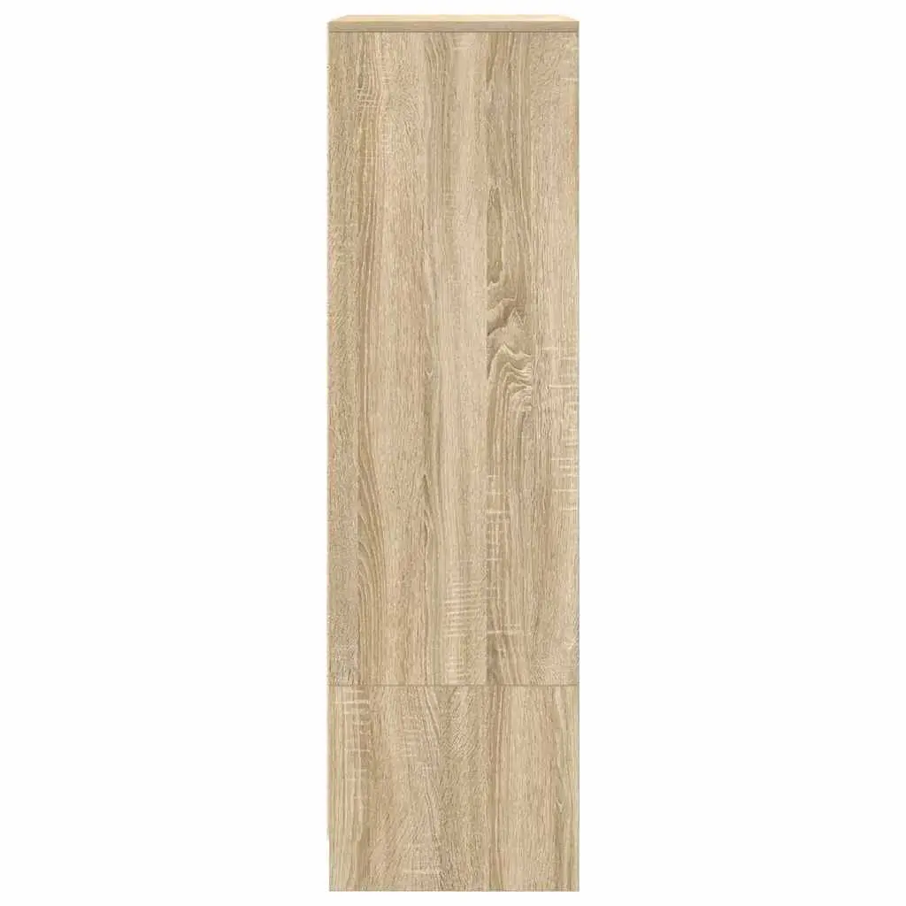 Storage Cabinet with Drawer Engineered Wood Brown Sonoma Oak