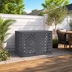 Air Conditioner Cover Rectangular Outdoor Protection Anthracite 100x50x70cm