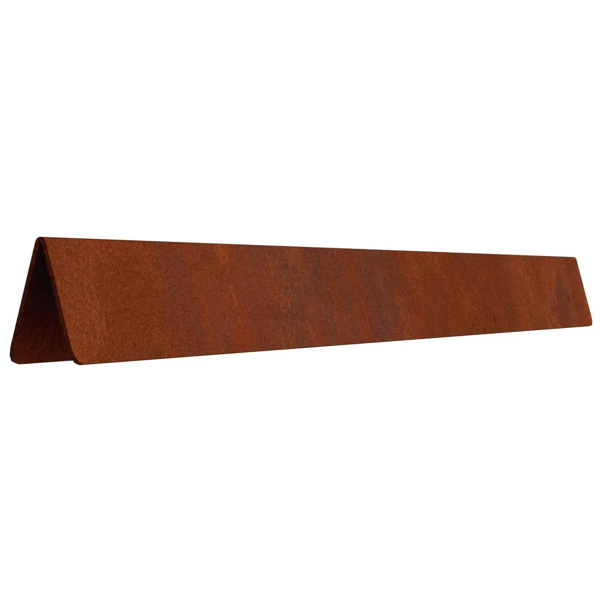 Garden Lawn Edging 4 Pcs Weathering Steel Rusty Border Landscaping Yard Fence
